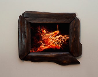 5x7 wooden frame driftwood frame unique photo frames 5x7 etsy