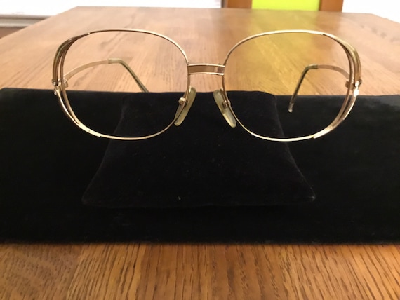 Vintage Christian Dior Eyeglasses Sunglasses Goldtone Frames Glasses Christian Dior 2389 Gold-Plated Monsieur Frame main image 3