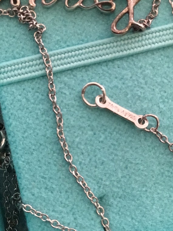 Vintage Tiffany & Co. Paloma Picasso Sterling FOREVER Graffiti