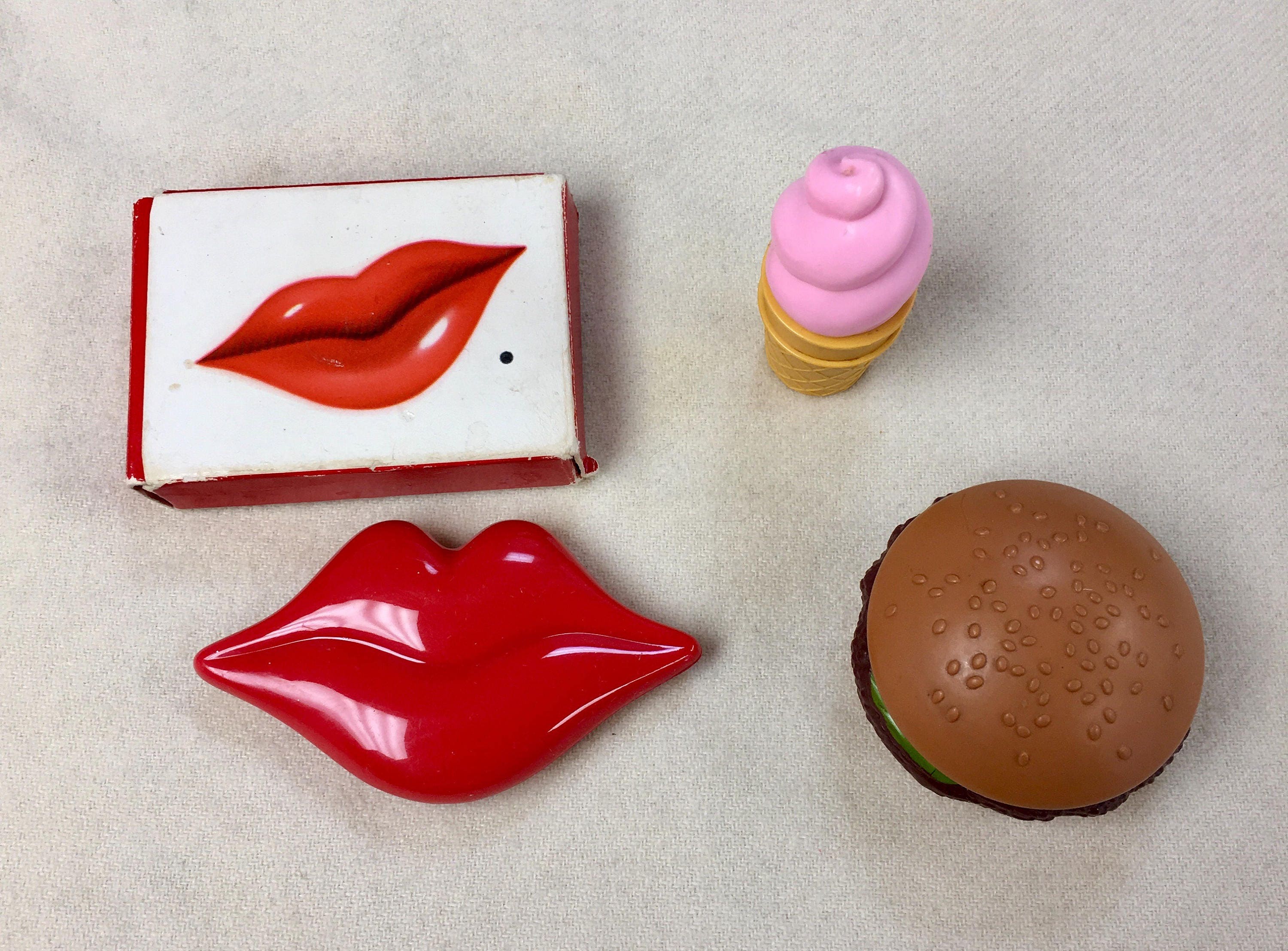 Avon lip gloss/pomade containers vintage 1970's lips with Etsy