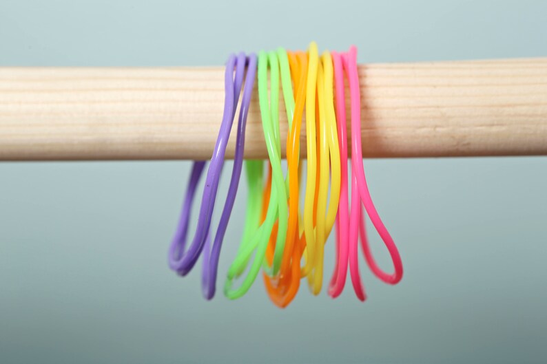 18 Jelly Gummy Bracelet80's Fashion Style Bracelets Set Etsy