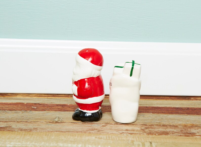Vintage Santa Claus Salt and Pepper Shakers woolworth Santa Etsy