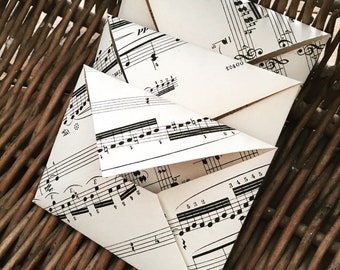 Sheet Music Envelopes, Scratch card Envelopes, Seed Envelopes, Wedding Envelopes, Favour Envelopes, Origami Envelopes, Musical Wedding