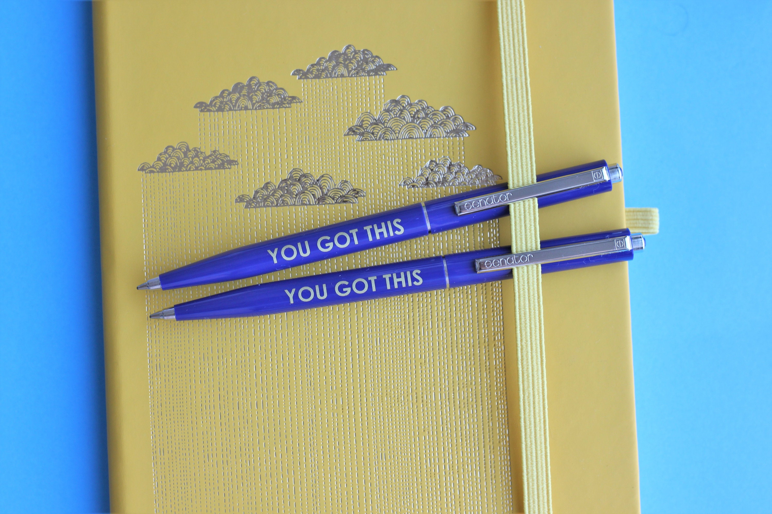 You Got This Dark Blue Pen Exam Gift Good Luck Gift Student Etsy