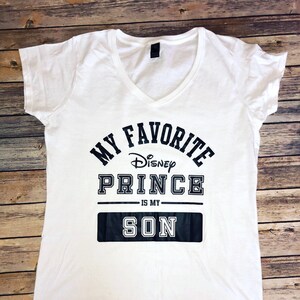 DISNEY PRINCESSES SHIRT, Disney Prince Shirt, Favorite Disney Princesses, Favorite Disney Prince, Family Disney Tees, Disney Mom, Disney Dad