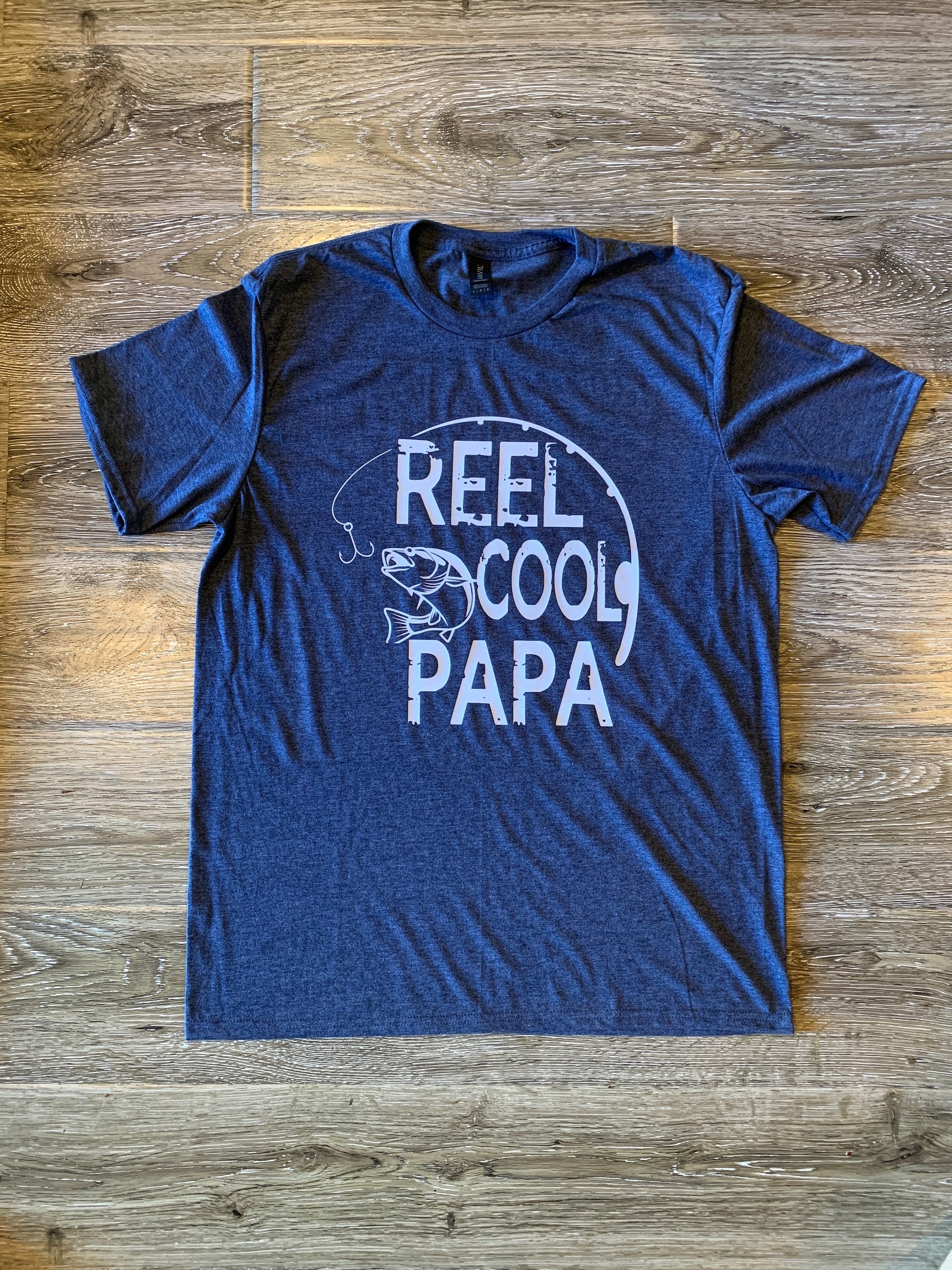 REEL COOL PAPA, Fathers Day Shirt, Fishing Shirt, Reel Cool Dad, First  Fathers Day Shirt, Fishing Lovers Shirt, Reel Cool Grandpa