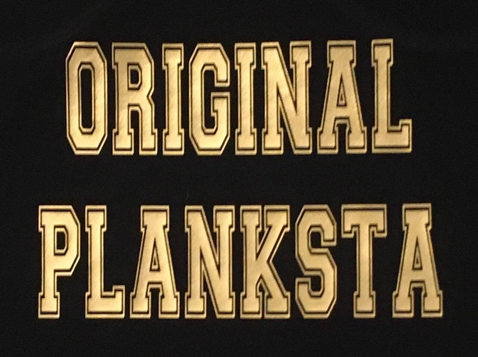 original planksta shirt