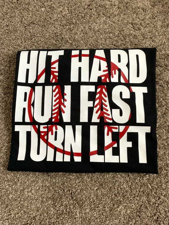 16x16 Game Saying Throw Pillow Multicolor Baseball Fan Apparel HHWCo Hit Hard Run Fast Turn Left/Baseball Player 16x16 Game Saying Throw Pillow Multicolor Baseball Fan Apparel HHWCo Hit Hard Run Fast Turn Left/Baseball Player