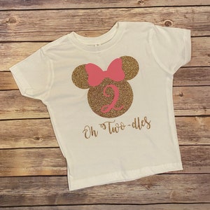 OH TWODLES BIRTHDAY shirt, Minnie Mouse birthday, minnie birthday shirt, twodles birthday shirt, second birthday shirt, Minnie Mouse shirt