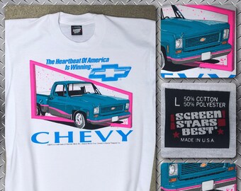 Original LICENSED Vintage 80's Chevrolet Heartbeat USA Pick