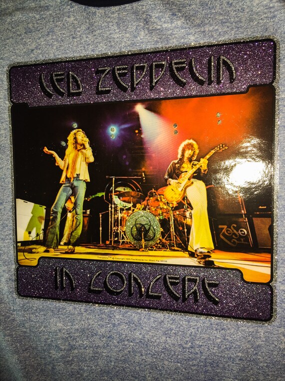1975 Led Zeppelin North American Tour Physical Graffi… Gem