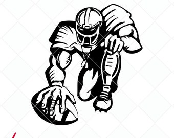 41+ Outline Football Player Svg Pics
