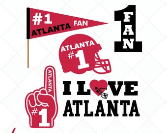 I love the Atlanta svg, falcons dxf, football team svg, jpg, png, eps, ai cutting files, clip art, printable, Silhouette Cameo, Cricut