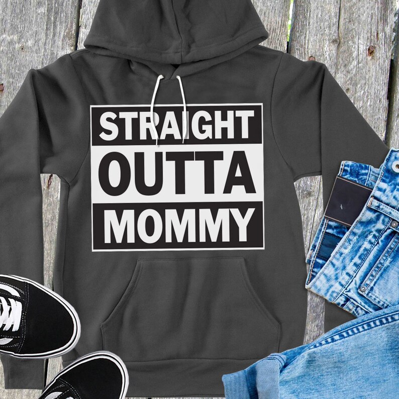 Download Straight Outta Mommy svg file typography svg tee shirt | Etsy
