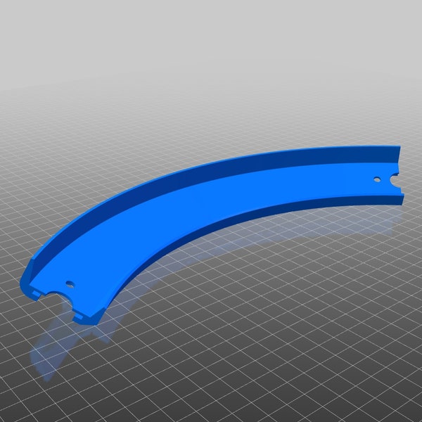 Hot Wheels 90deg Curve 30degrees 3D STL Print file