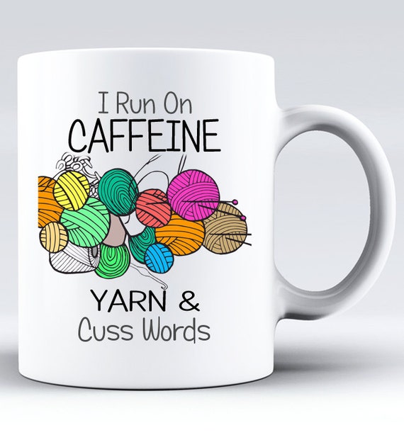 Personalized Gifts for Knitters, Funny Gifts for Crocheters, Yarn Gifts 