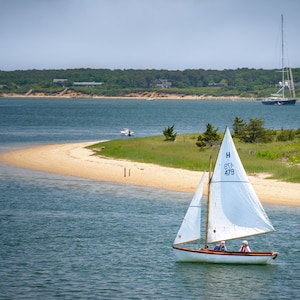Edgartown Afternoon Sail | Martha&#39;s Vineyard - Photo Print