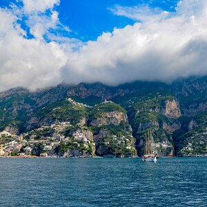Positano, Italy | Clouds - Photo Print