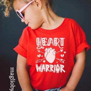Camiseta de guerrero del corazón / camiseta de concientización sobre CHD / camisas de CHD / camisas de guerrero del corazón / CHD