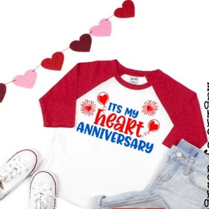 its my heart anniversary tshirt | CHD awareness shirt | chd | heart anniversary shirt