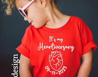 Heartiversary Toddler T-Shirt | CHD Anniversary, Heart Warrior