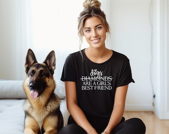 Dogs Are Diamonds T-Shirt | Dog Lover Gift