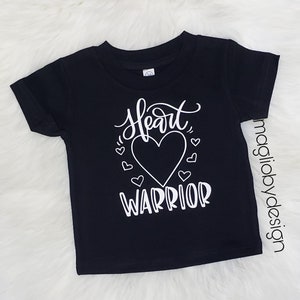 Camiseta de guerrero del corazón / Guerrero del corazón / Camisetas de cardiopatía congénita (CHD) / Concientización sobre la cardiopatía congénita (CHD) / Equipo para la cardiopatía congénita (CHD) /