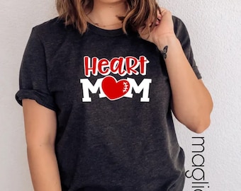 Heart Mom tee | Heart mom tshirt | chd awareness shirt | chd