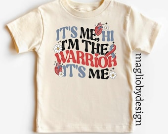 Heart warrior tshirt | its me, Hi I'm the warrior its me tshirt | CHD tshirt | CHD awareness tshirt