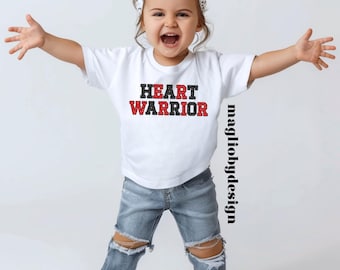 Heart Warrior CHD Awareness T-shirt