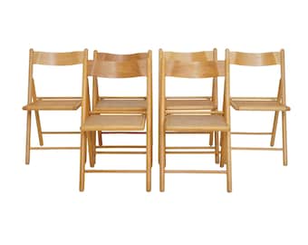 Cane Folding Chairs