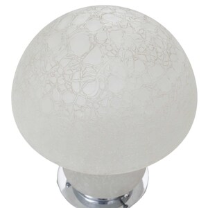 Glass Mushroom Table Lamp, 1970s