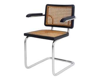 Rattan Cantilever Cesca Style Chair, 1960s