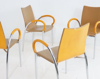 Set of 4 Chairs by Loewenstein, 1970s