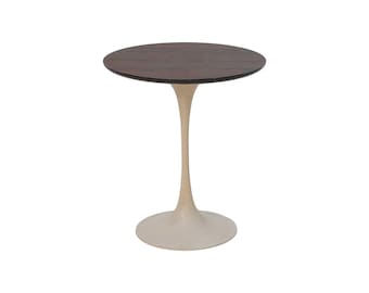 Faux Rosewood Tulip Side Table