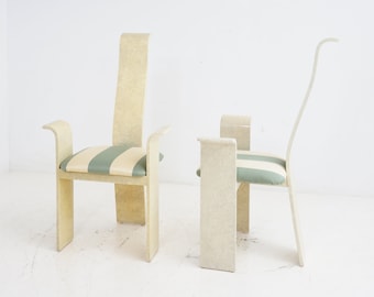 Postmodern Sculptural Dining Chair, 1980s