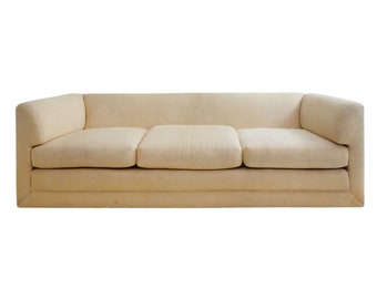 Linen Sofa, 1990s