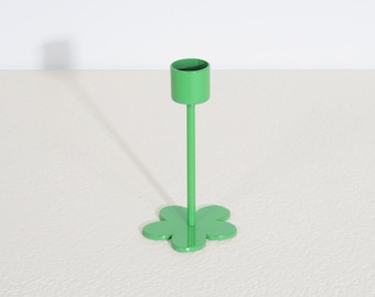 Green Flower Candle Holder by BOONIES
