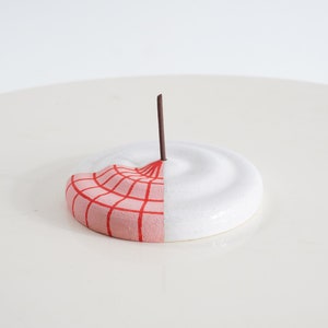 Pink Drop Incense Holder