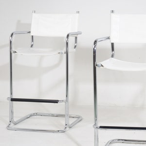 Mart Stam Style Tubular Cantilever Stool, 1970s