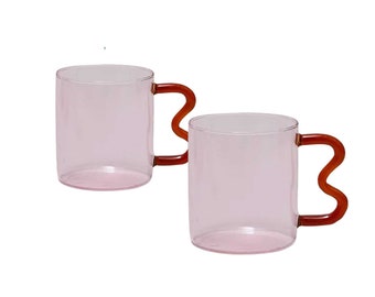 Pair of Pink Mugs