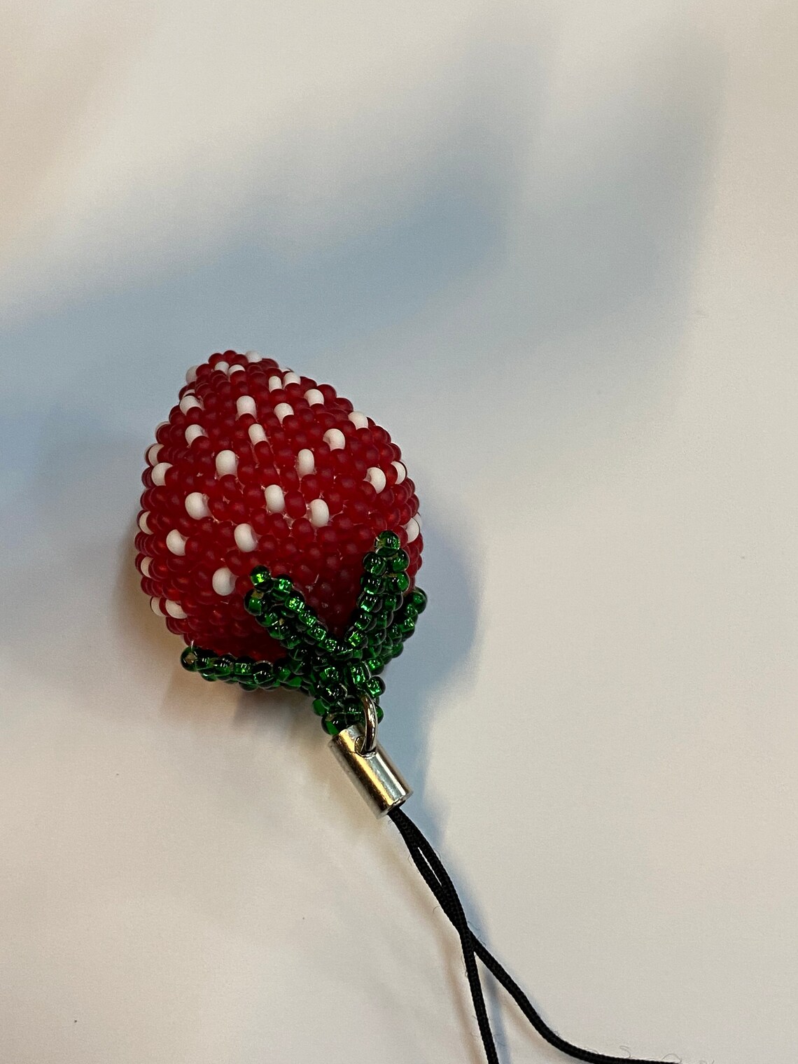 Strawberry decor. Strawberry keychain and toy. Red strawberry Etsy