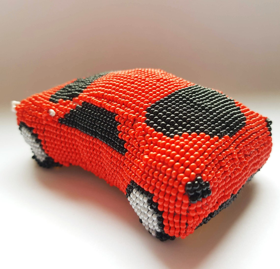 Beaded car ferrari custom car 3d car gift for him beads Etsy