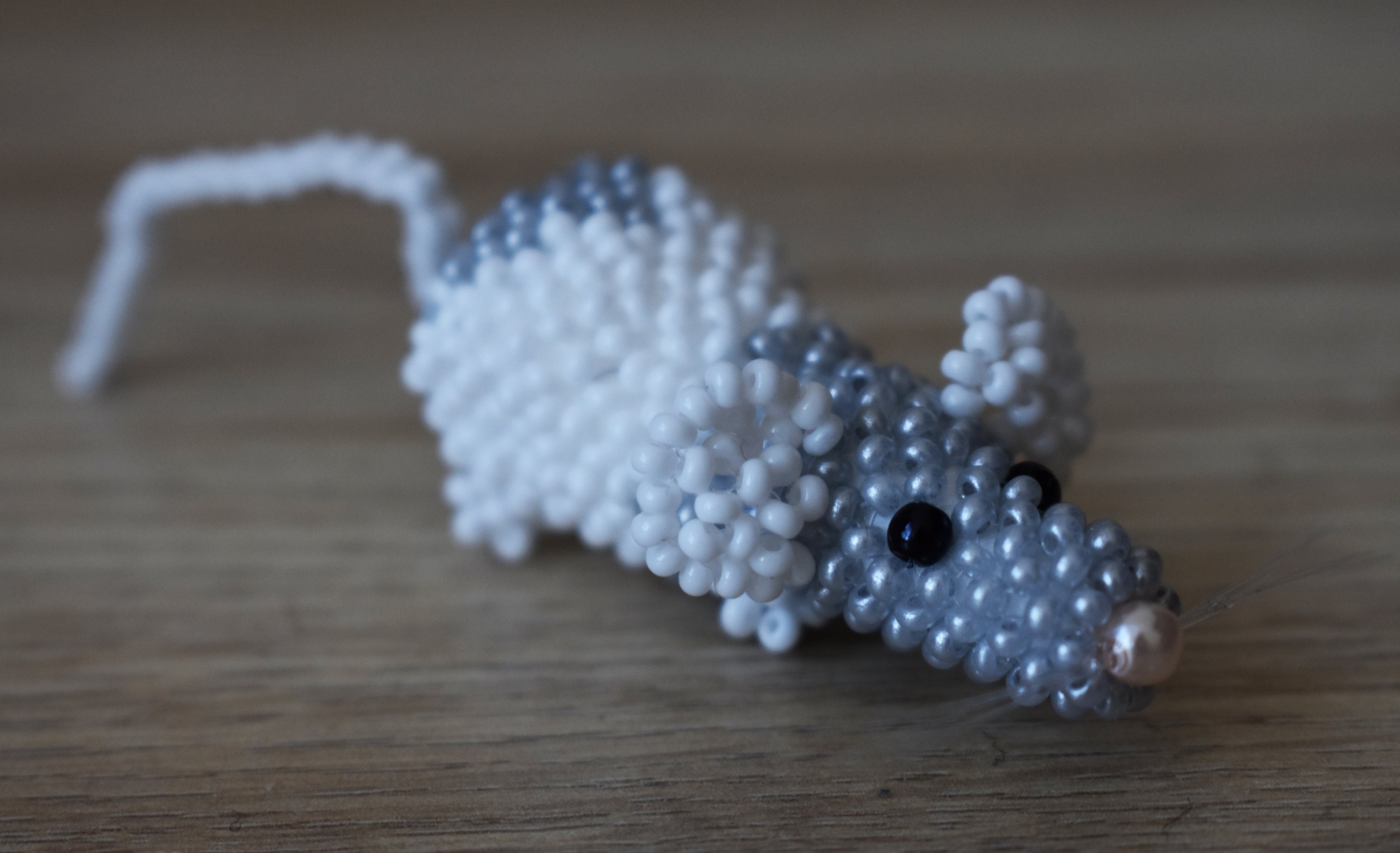 Bead tutorial rat. How to weave beads rat pdf pattern. Beaded Etsy