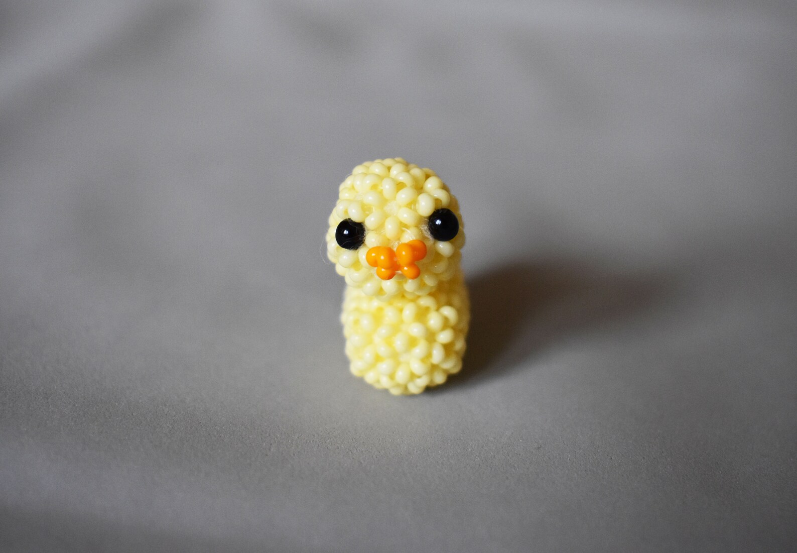 Beaded Duck Beaded Yellow Duck Beaded Toy Beaded Keychains Etsy