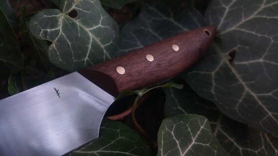 Handmade Droppoint with Walnut Handle