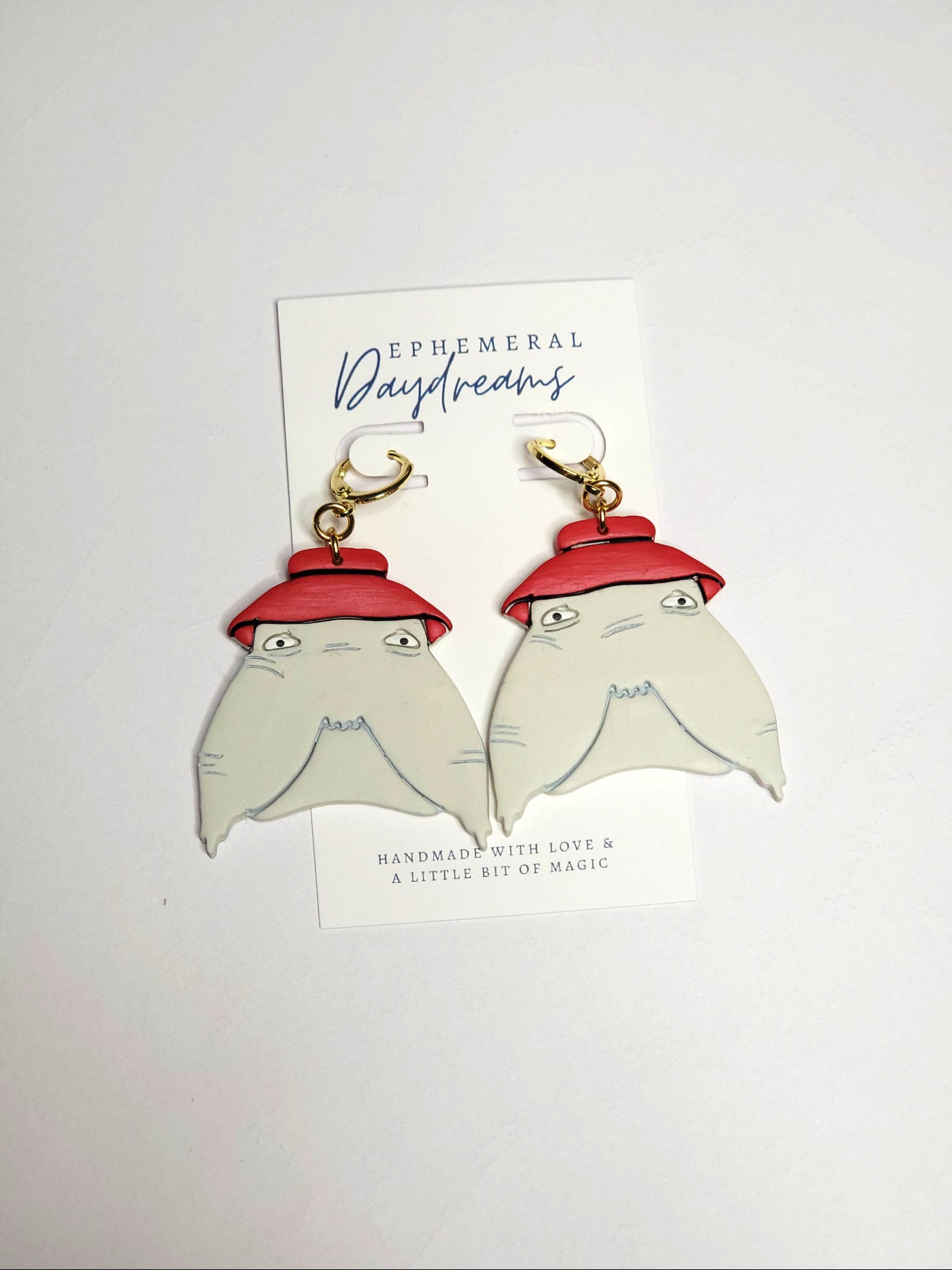 MADE TO ORDER Radish Spirit Kawaii Retro Nostalgia Handmade Polymer