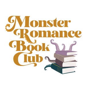 Monster Romance Tentacle Book Club Sticker | Computer sticker, water bottle sticker, romance reader, monster romance, sticker