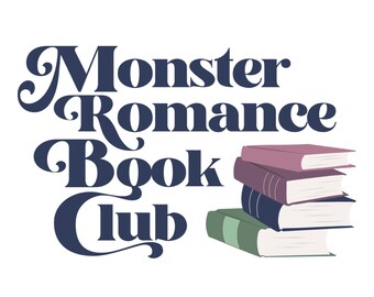 Monster Romance Book Club Sticker | Computer sticker, water bottle sticker, romance reader, monster romance, sticker