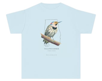 Yellowhammer - Alabama State Bird - Comfort Colors T-Shirt - Youth Sizes